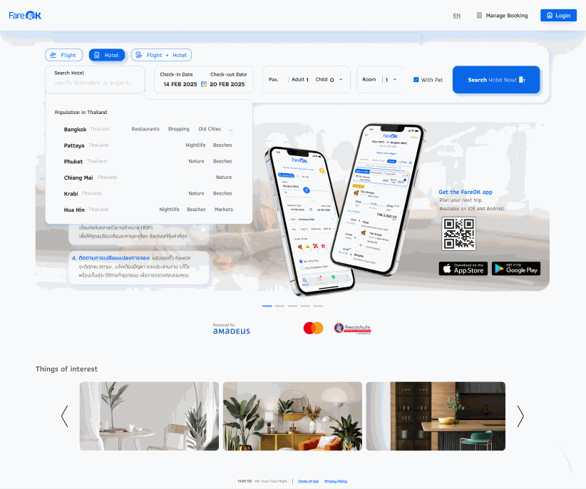 Online Travel Booking Platform screenshot